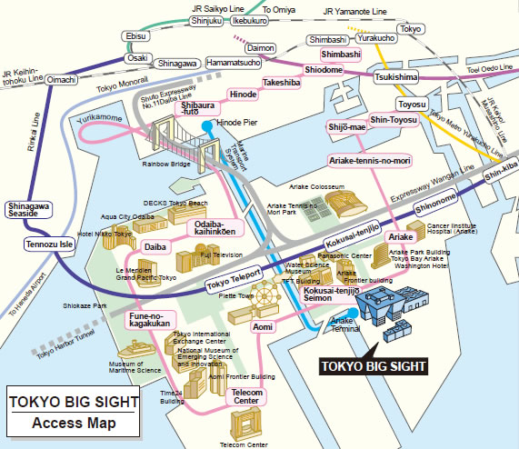 Map: Tokyo Big Site