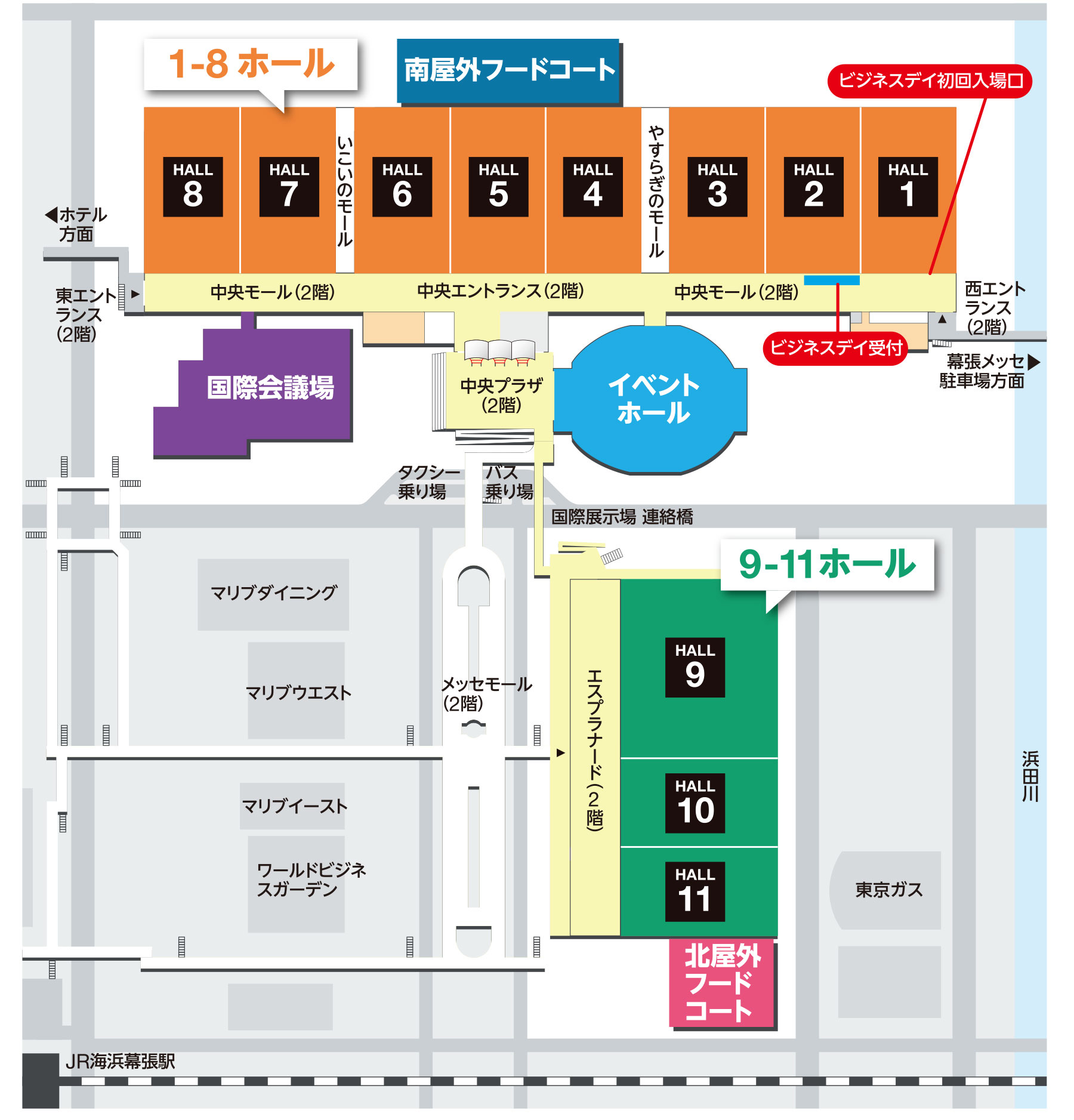 会場map Tokyo Game Show 19 東京ゲームショウ19