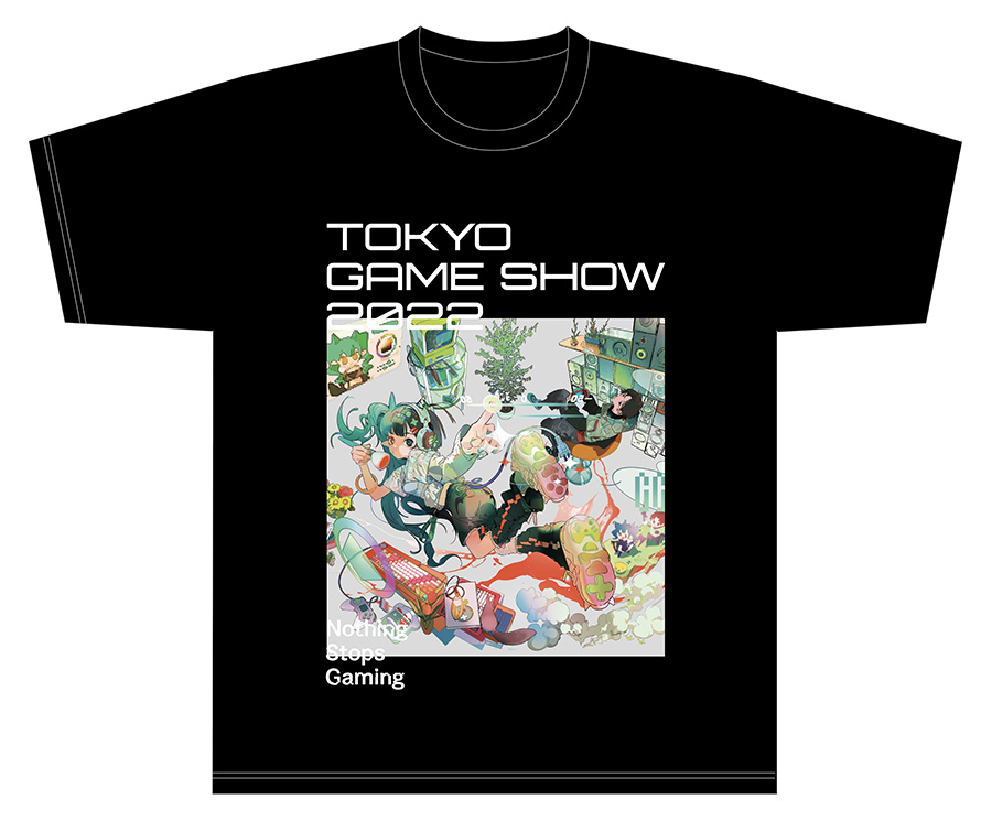 東京ゲームショー2022 Ｔシャツ&ナップサック-