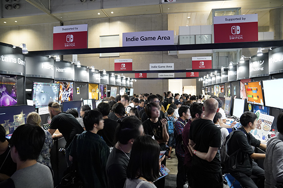インディーゲームコーナー